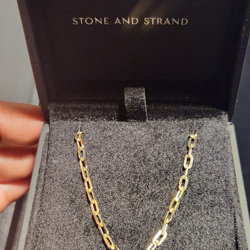 10k Solid Gold Mirror Chain